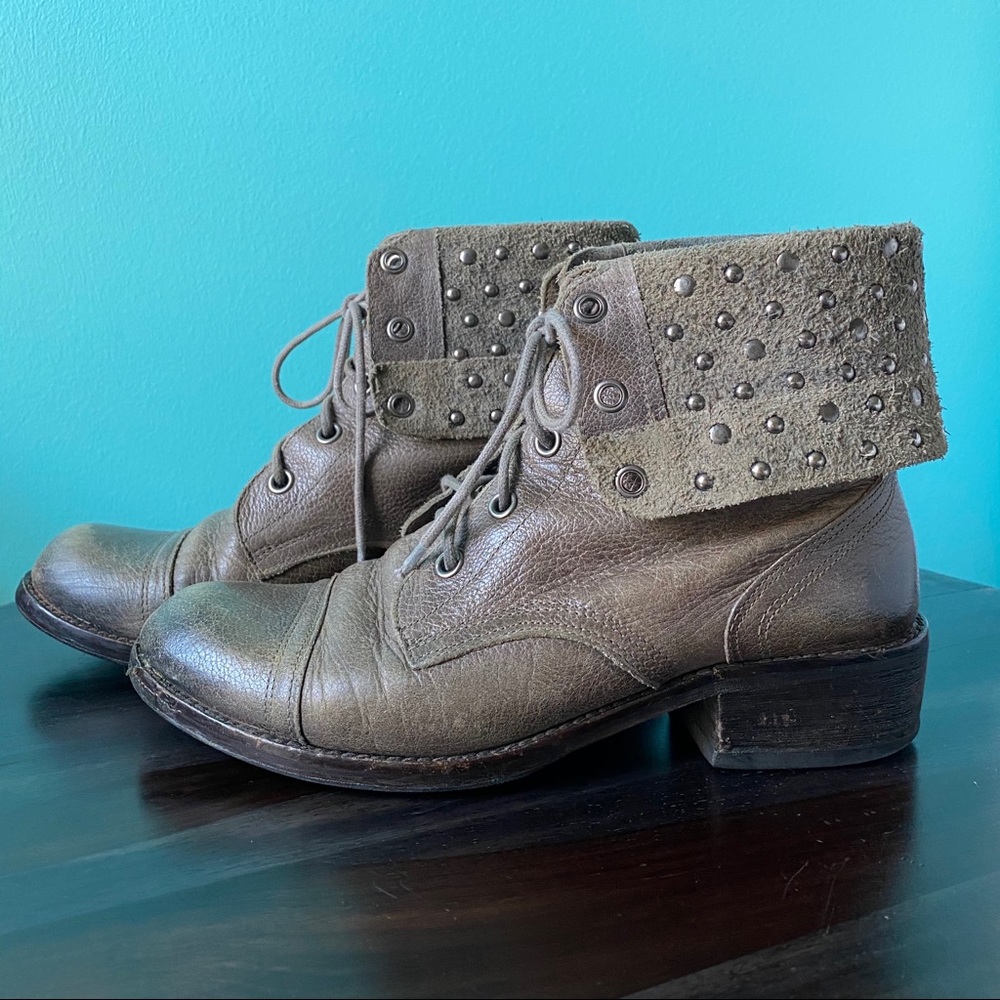 Gianni Bini studded combat boots